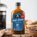 Gambino Coffee Flat White Cold Brew Latte Less Sugar